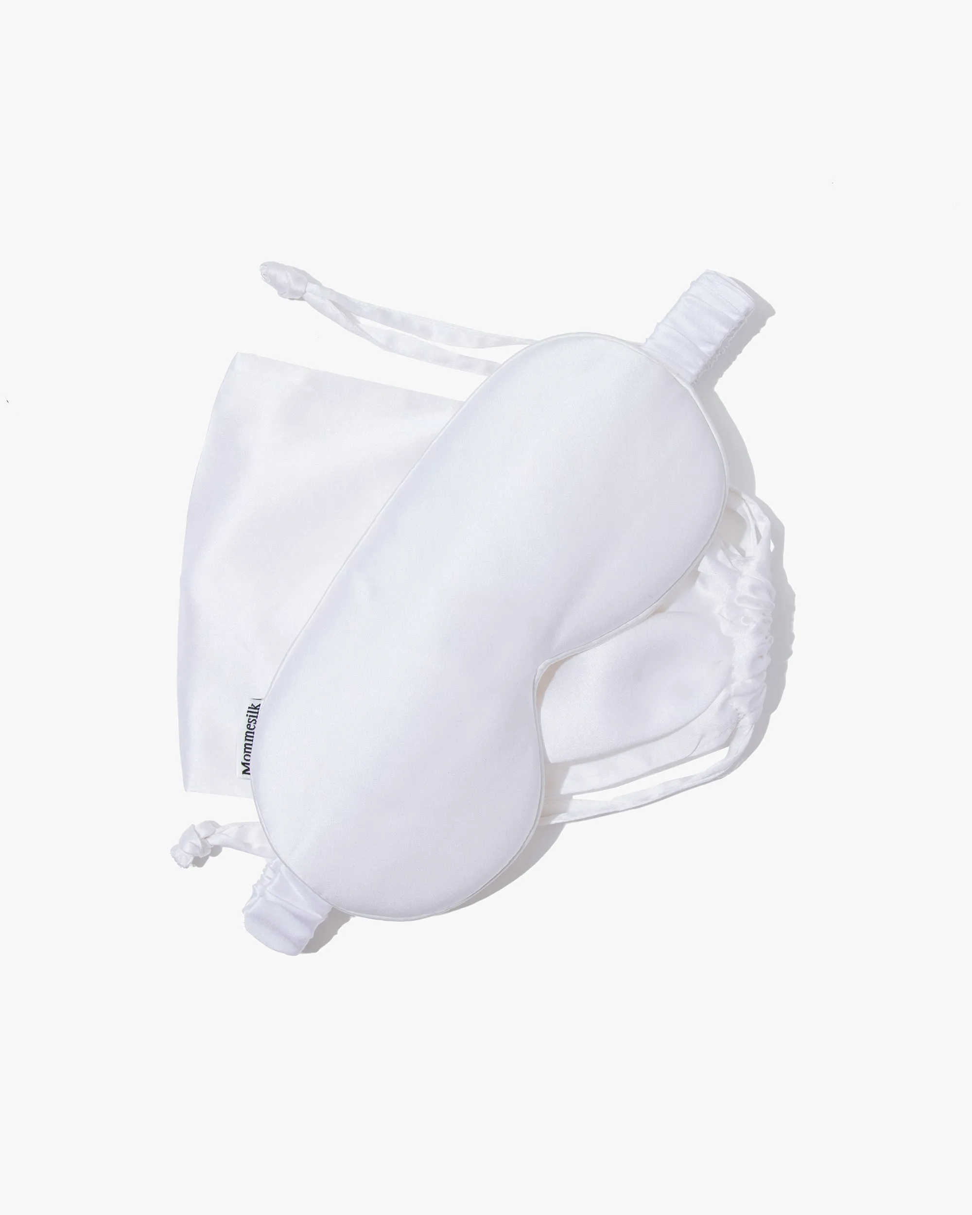 22 MM Silk Eye Mask - With Silk Drawstring Bag