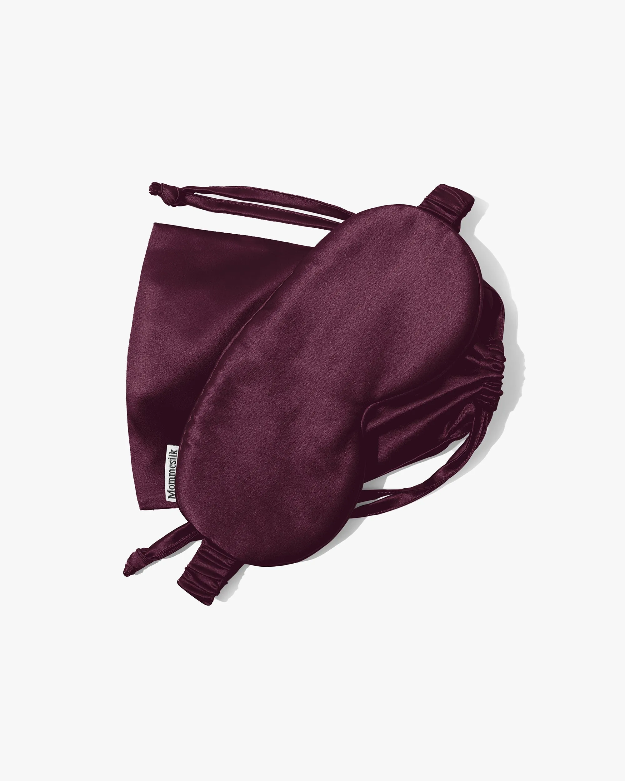 22 MM Silk Eye Mask - With Silk Drawstring Bag