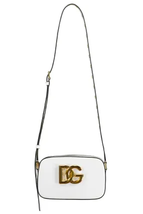 3.5 Leather Crossbody Bag - White