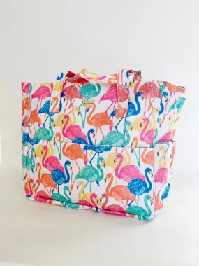 50 Shade of Flamingo Beach Bag