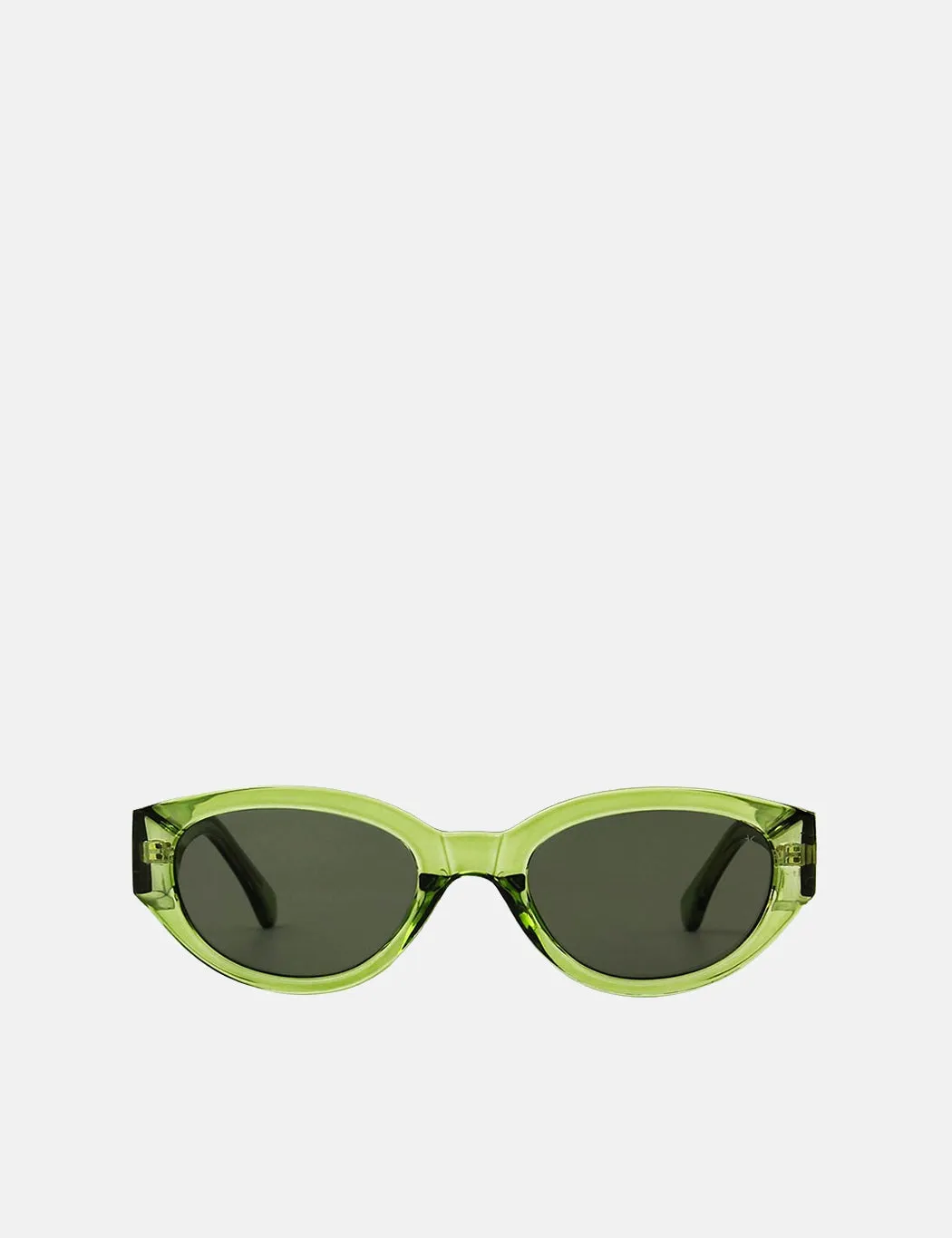 A. Kjaerbede Winnie Sunglasses - Light Olive Transparent