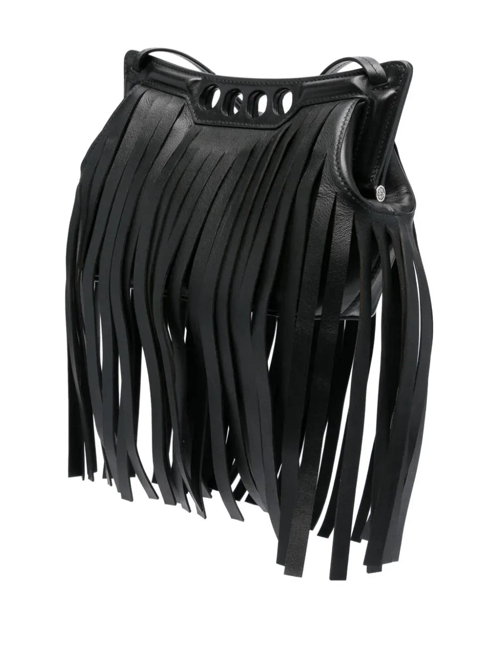 Alexander MCQueen Mini Peak Fringe Bag