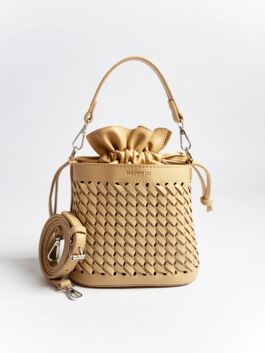 Ally Drawstring Bucket Bag