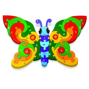 Alphabet Butterfly Jigsaw Puzzle