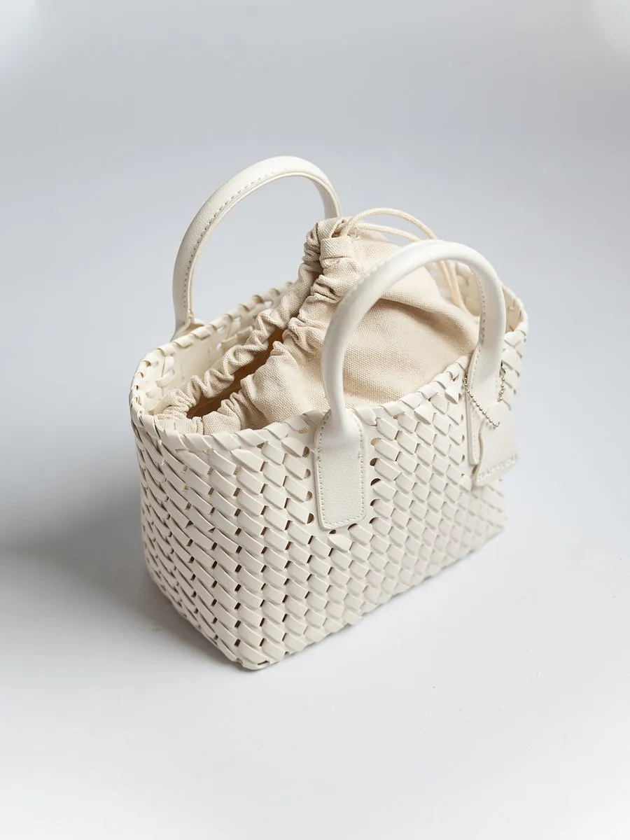 Alyna Weave Bucket Bag