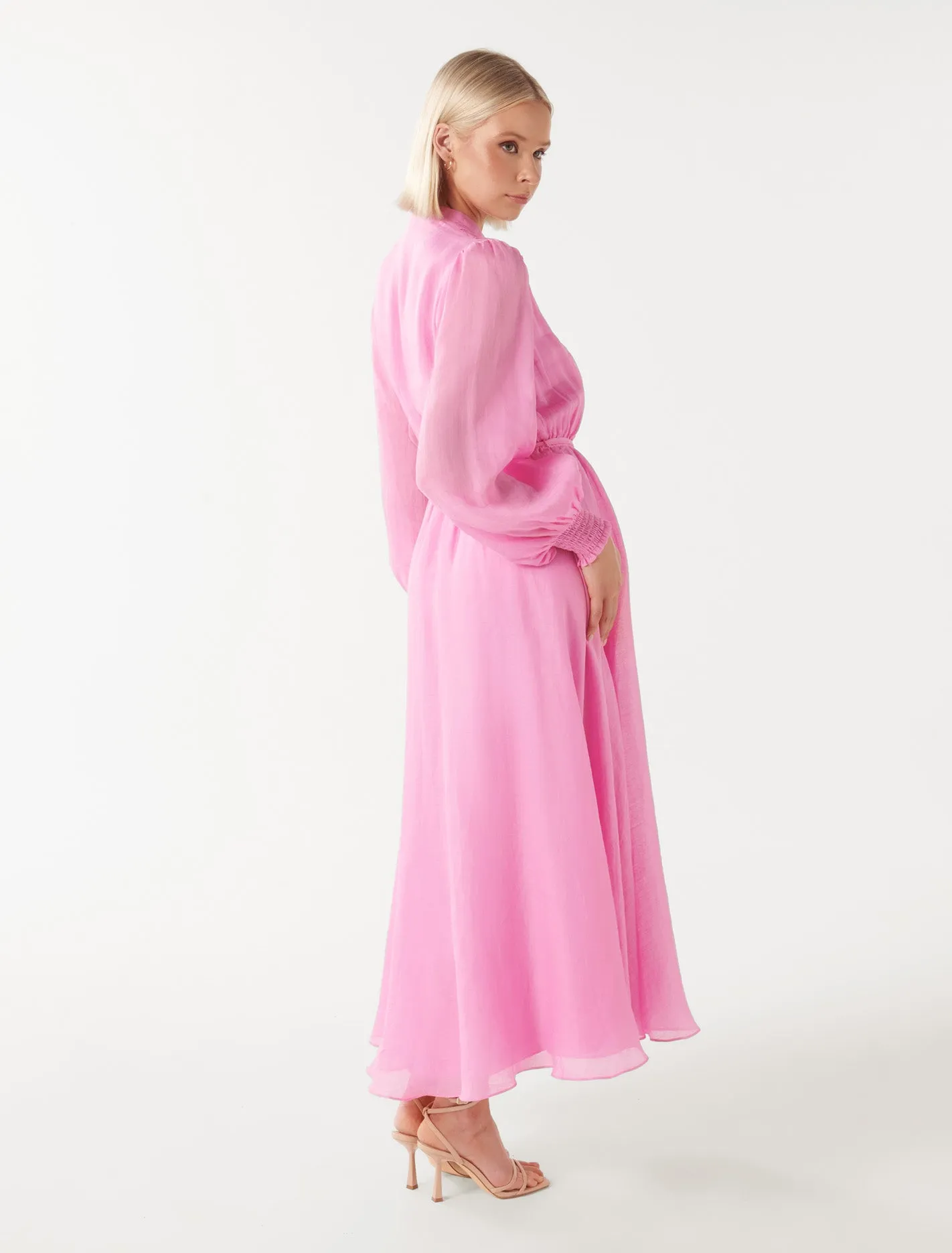 Anita Long-sleeved Midi Dress