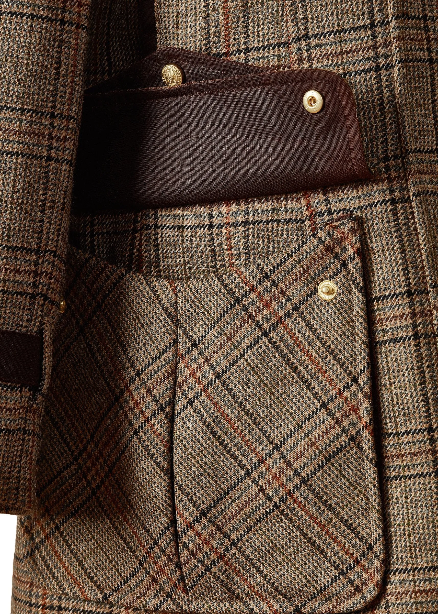 Balmoral Field Coat (Bourbon Tweed)