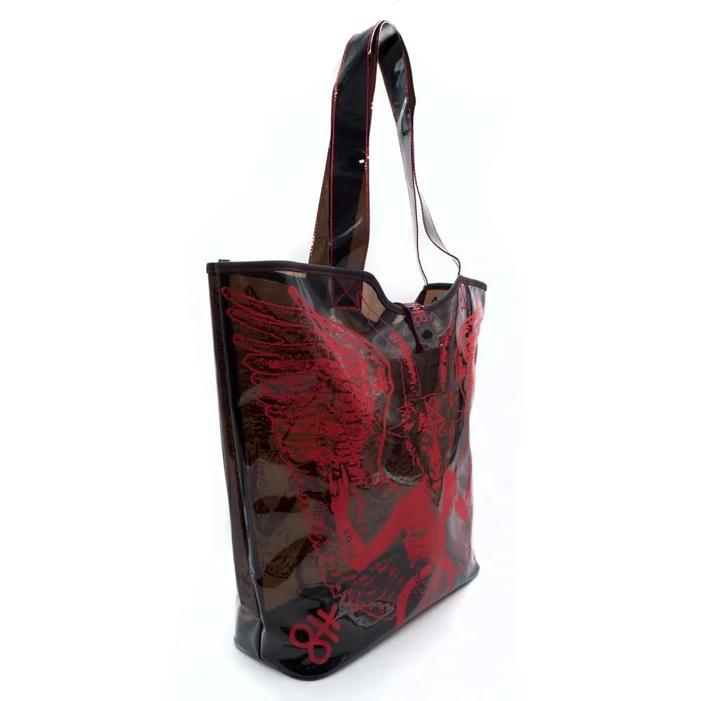 Baphomet Satanic PVC Beach Tote