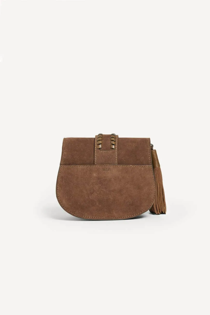 Bash Paris Large Teddy Bag in Khaki