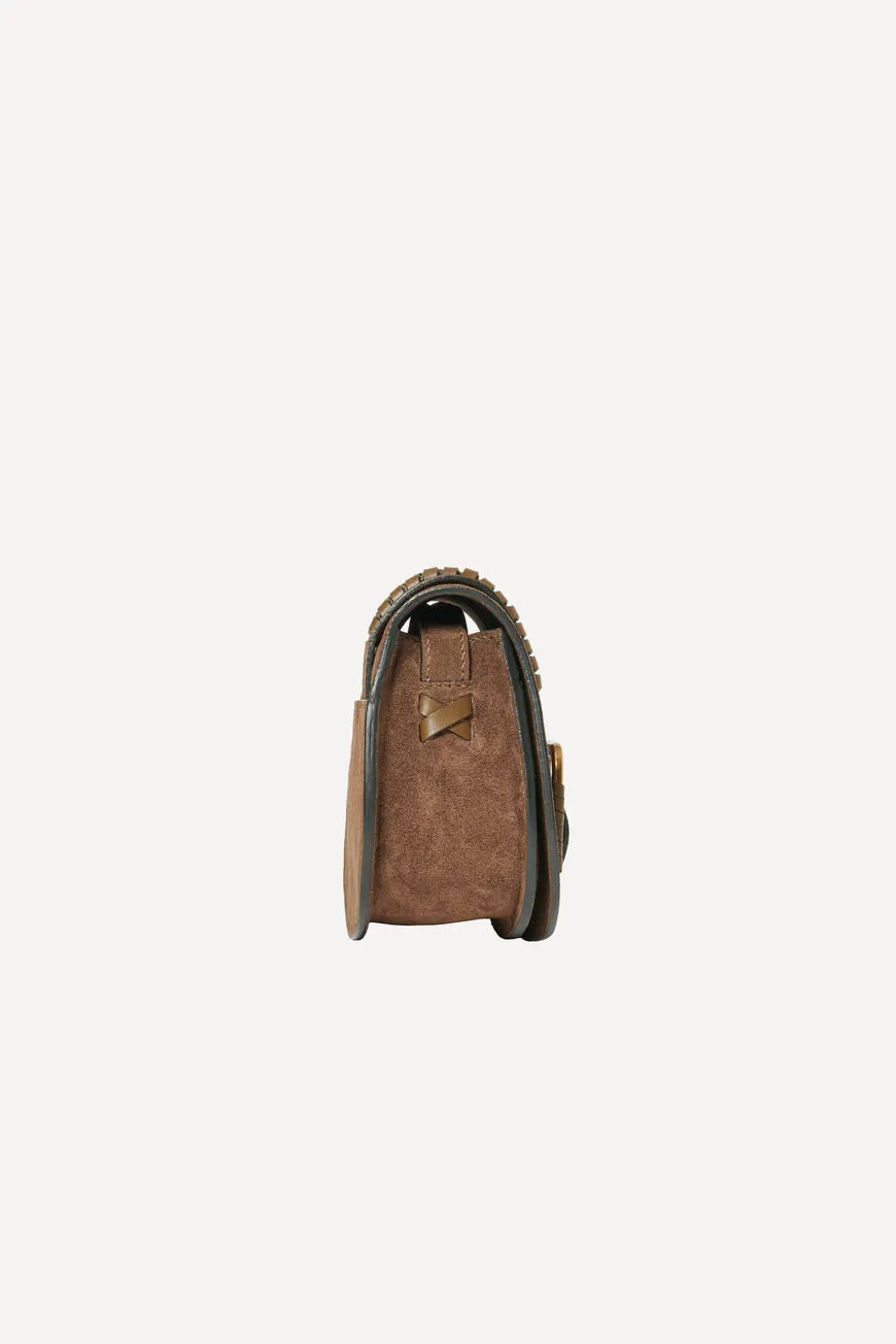 Bash Paris Large Teddy Bag in Khaki