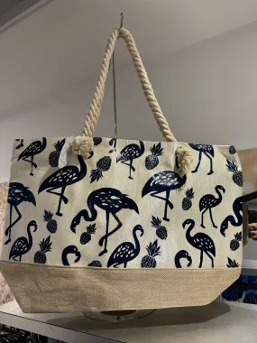 Beach Bag with Rope Handle