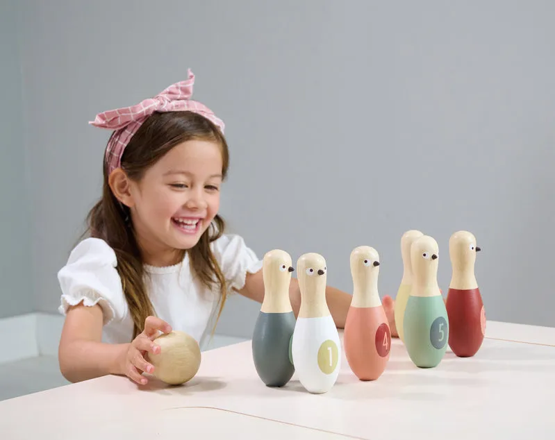 Birdie Skittles Bowling Set