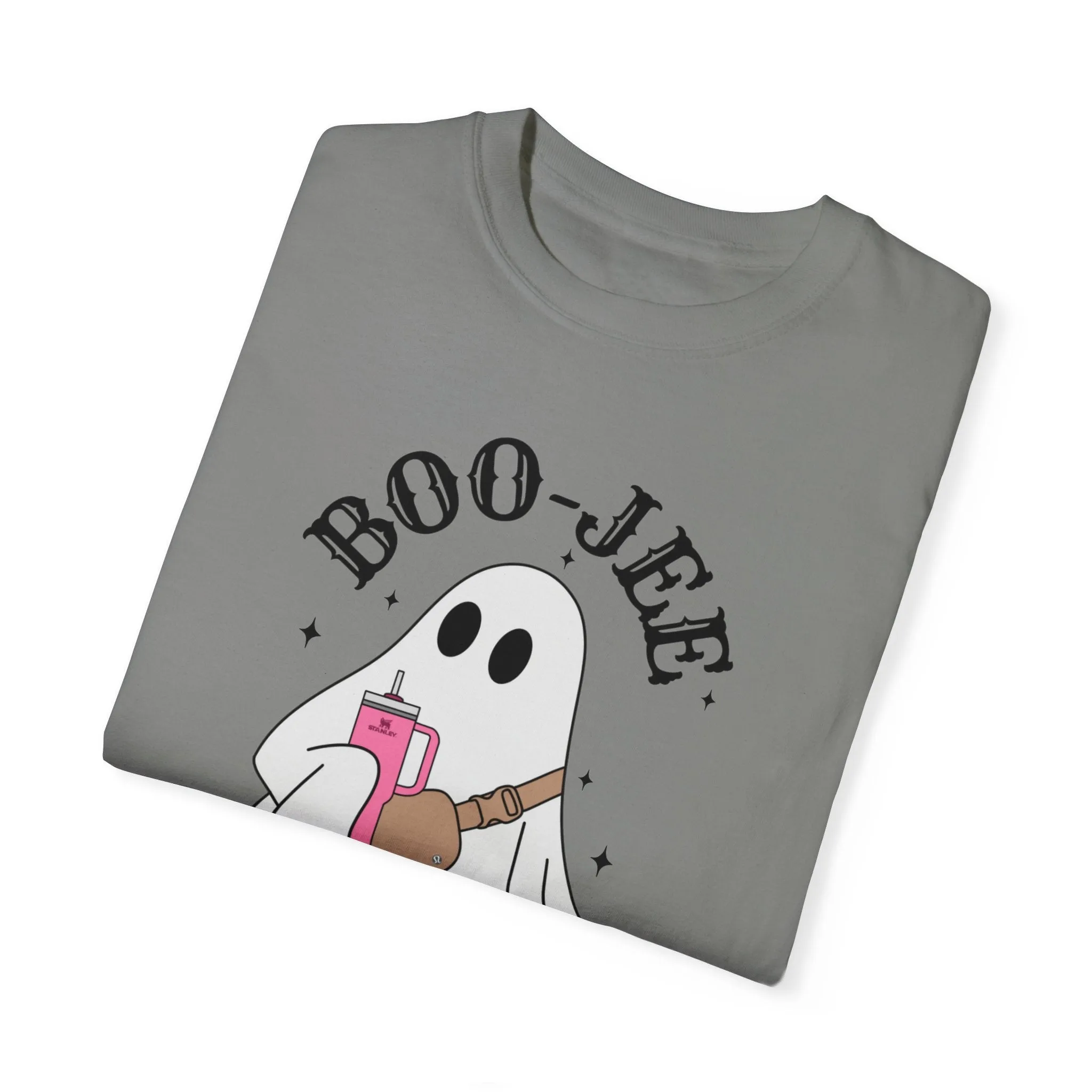 BooJee Garment-Dyed T-shirt | Boo-Jee Funny Halloween Fall Shirt | Comfort Colors Tee