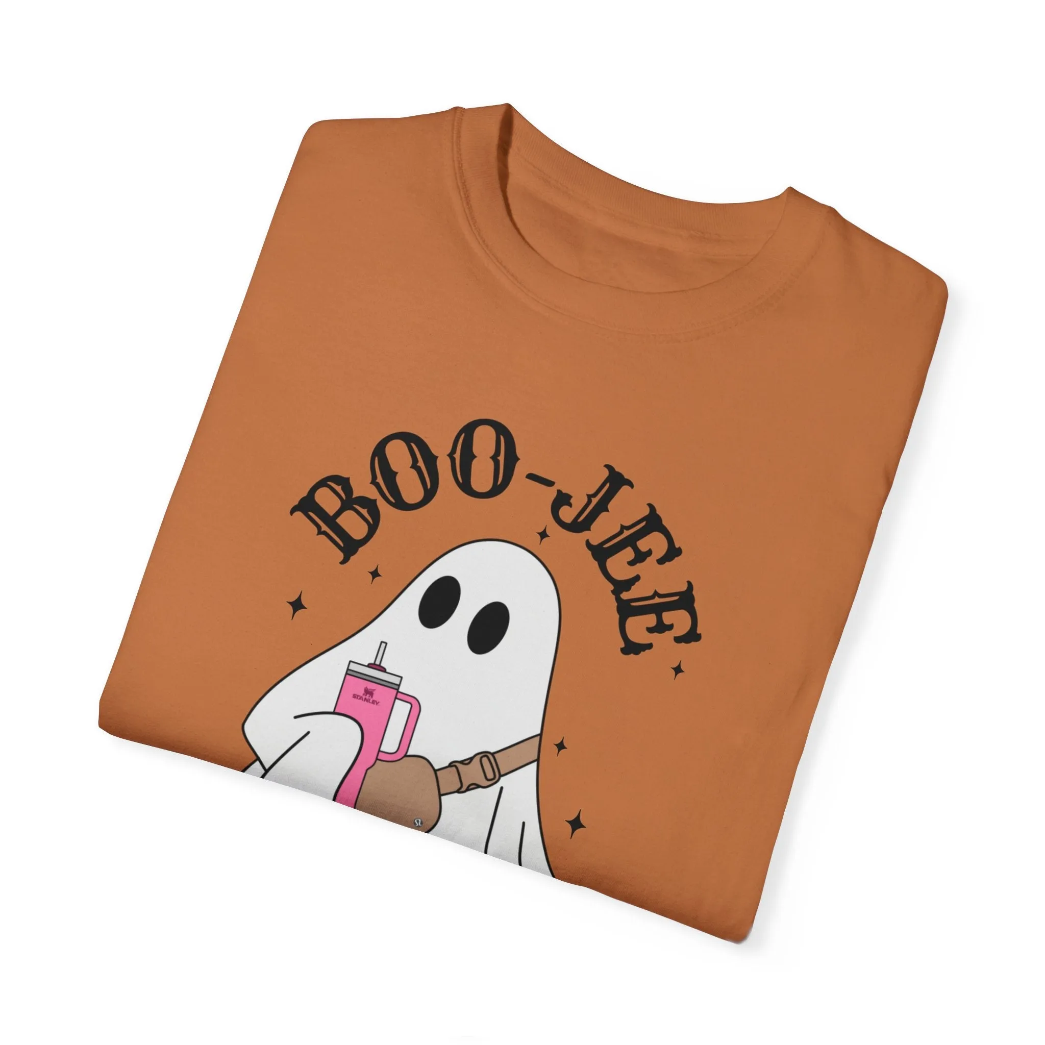 BooJee Garment-Dyed T-shirt | Boo-Jee Funny Halloween Fall Shirt | Comfort Colors Tee