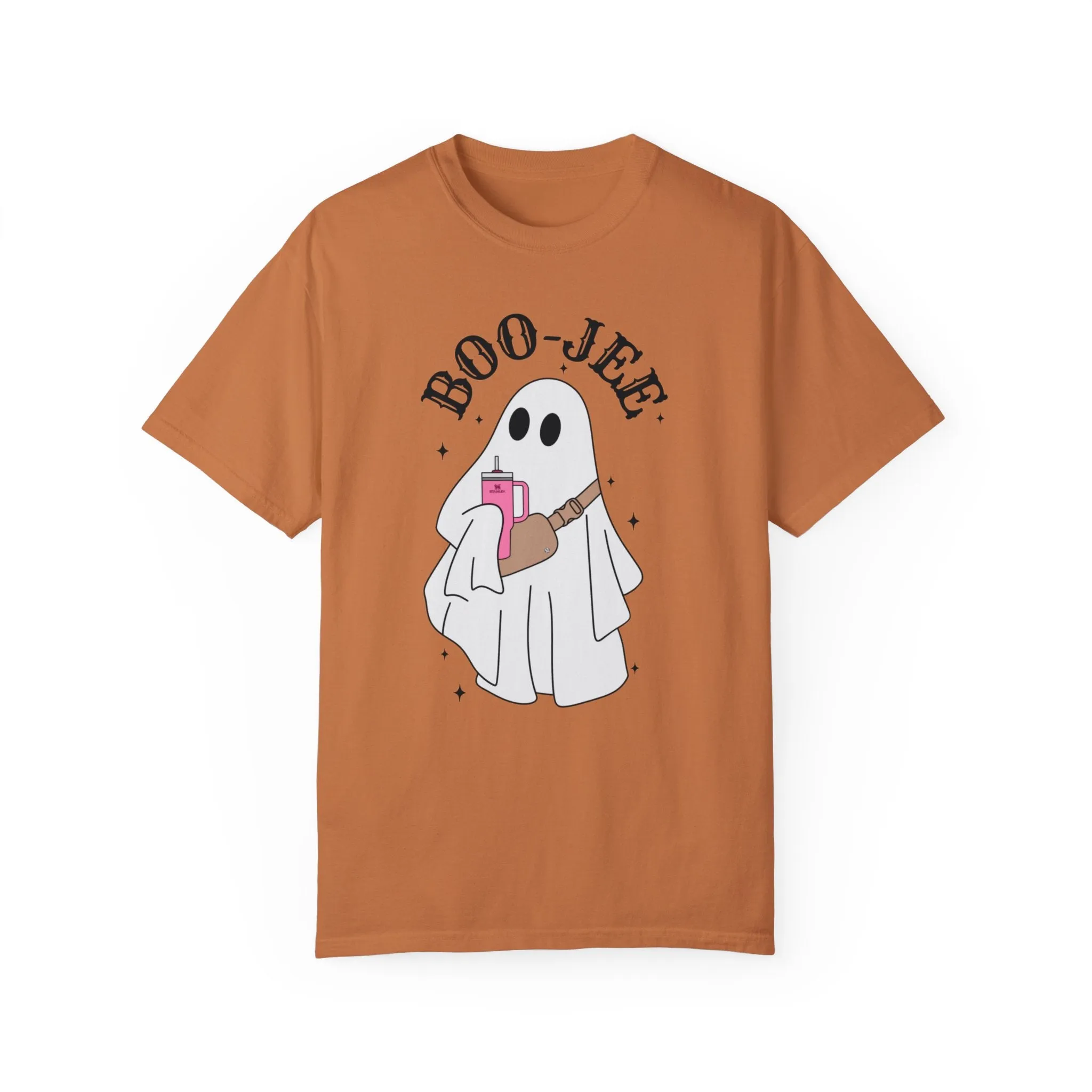 BooJee Garment-Dyed T-shirt | Boo-Jee Funny Halloween Fall Shirt | Comfort Colors Tee