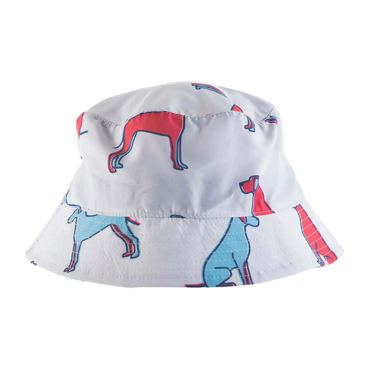 Bucket Hat - Great Danes | White