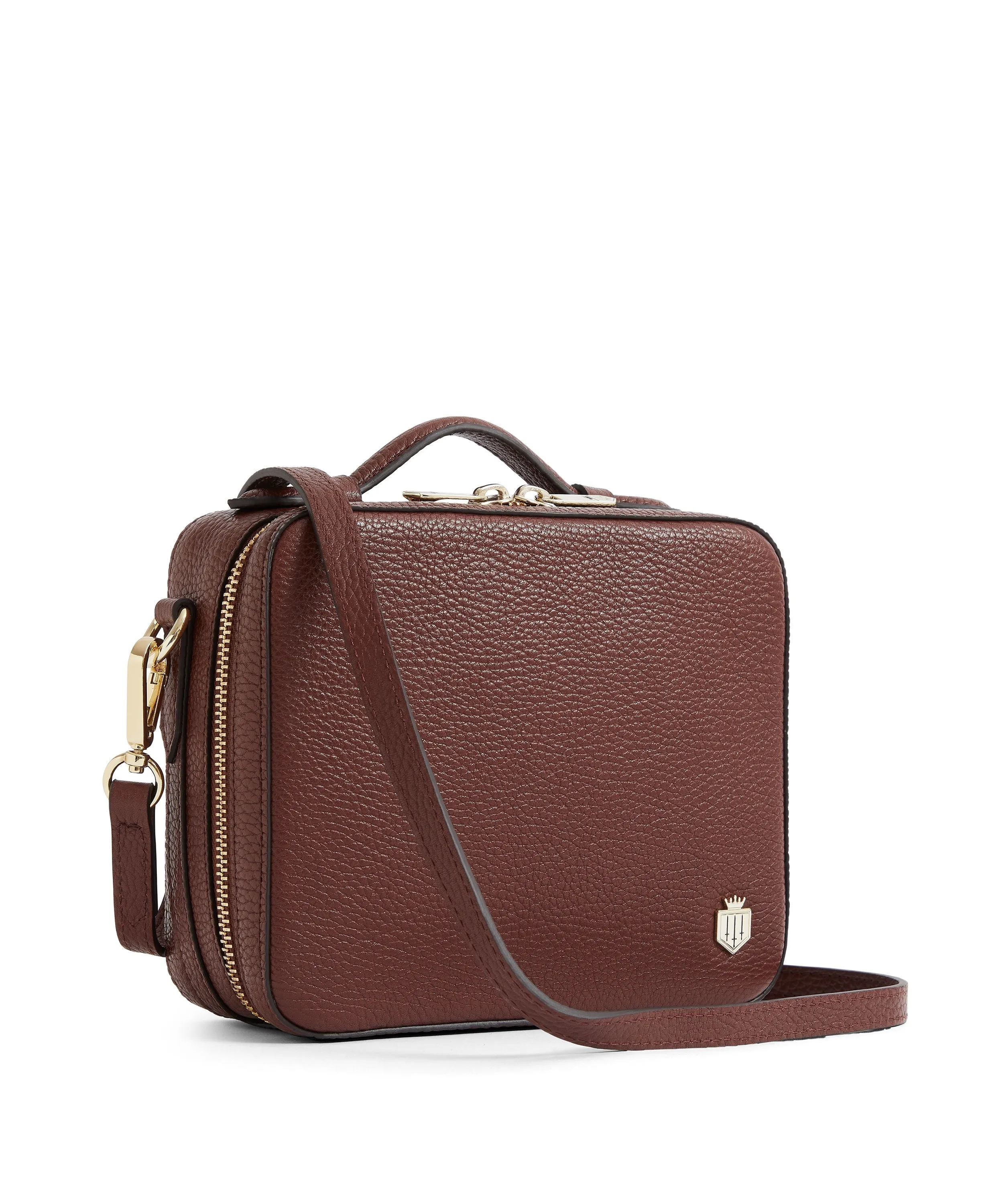 Buckingham Crossbody Bag - Burgundy