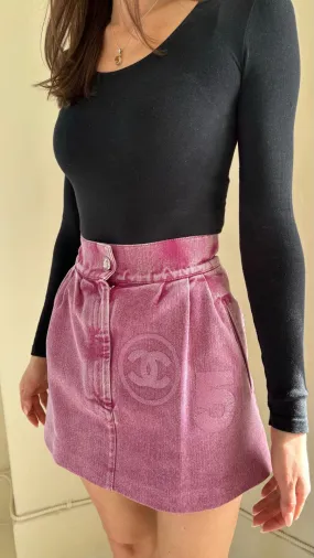 Chanel Denim Skirt