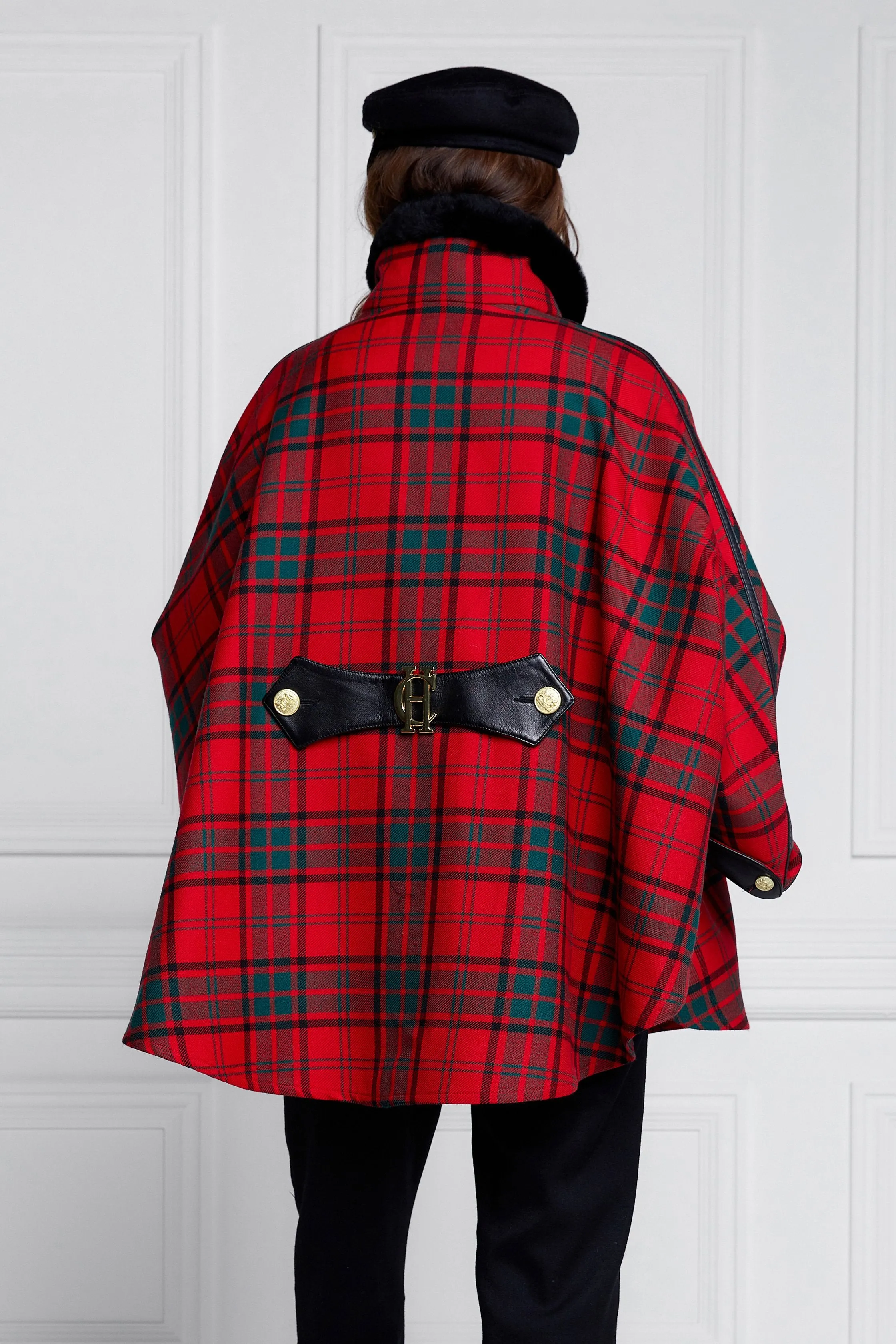 Chiltern Cape (Red Tartan)