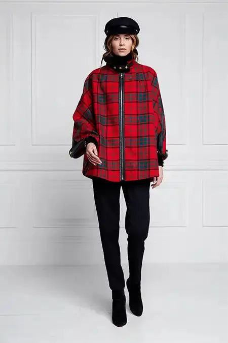 Chiltern Cape (Red Tartan)