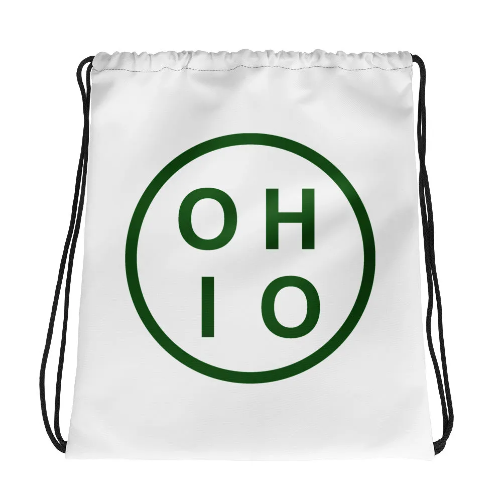 Circle Ohio Drawstring bag