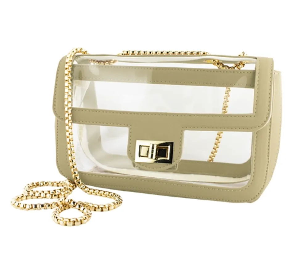 Clear Convertible Crossbody Bag