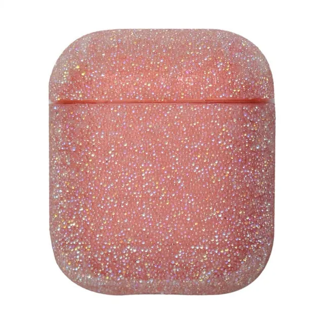 Crystal Glitter Sequins Hard Case For Airpods case