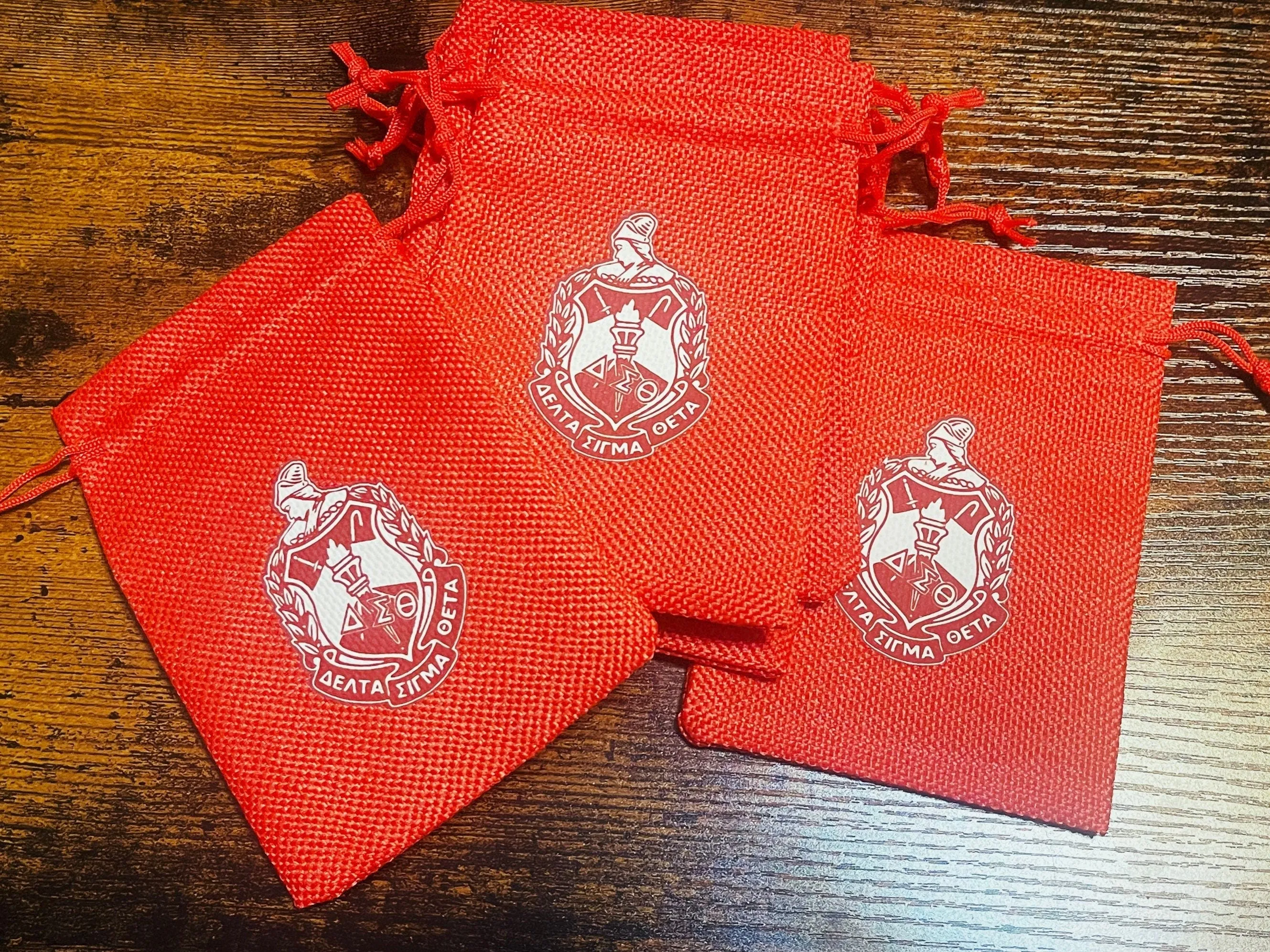 Delta Sigma Theta Gift Bags - TheRedz