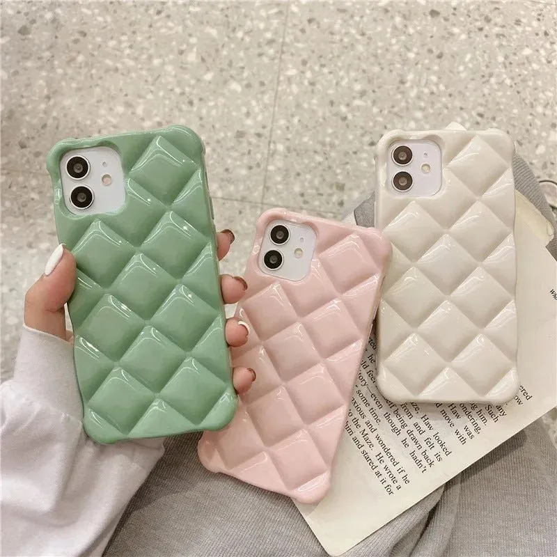 Diamond Iphone Case (Pastel Colours)