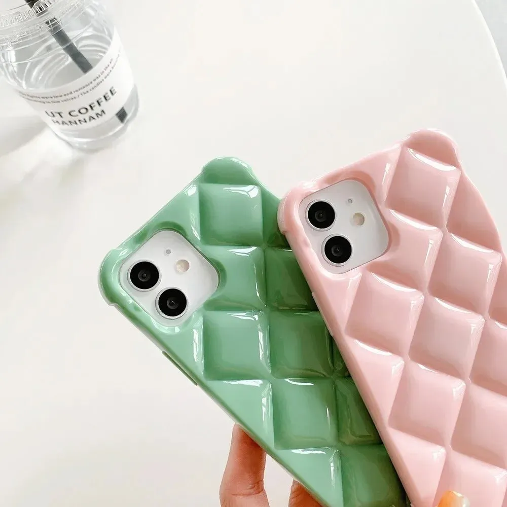 Diamond Iphone Case (Pastel Colours)