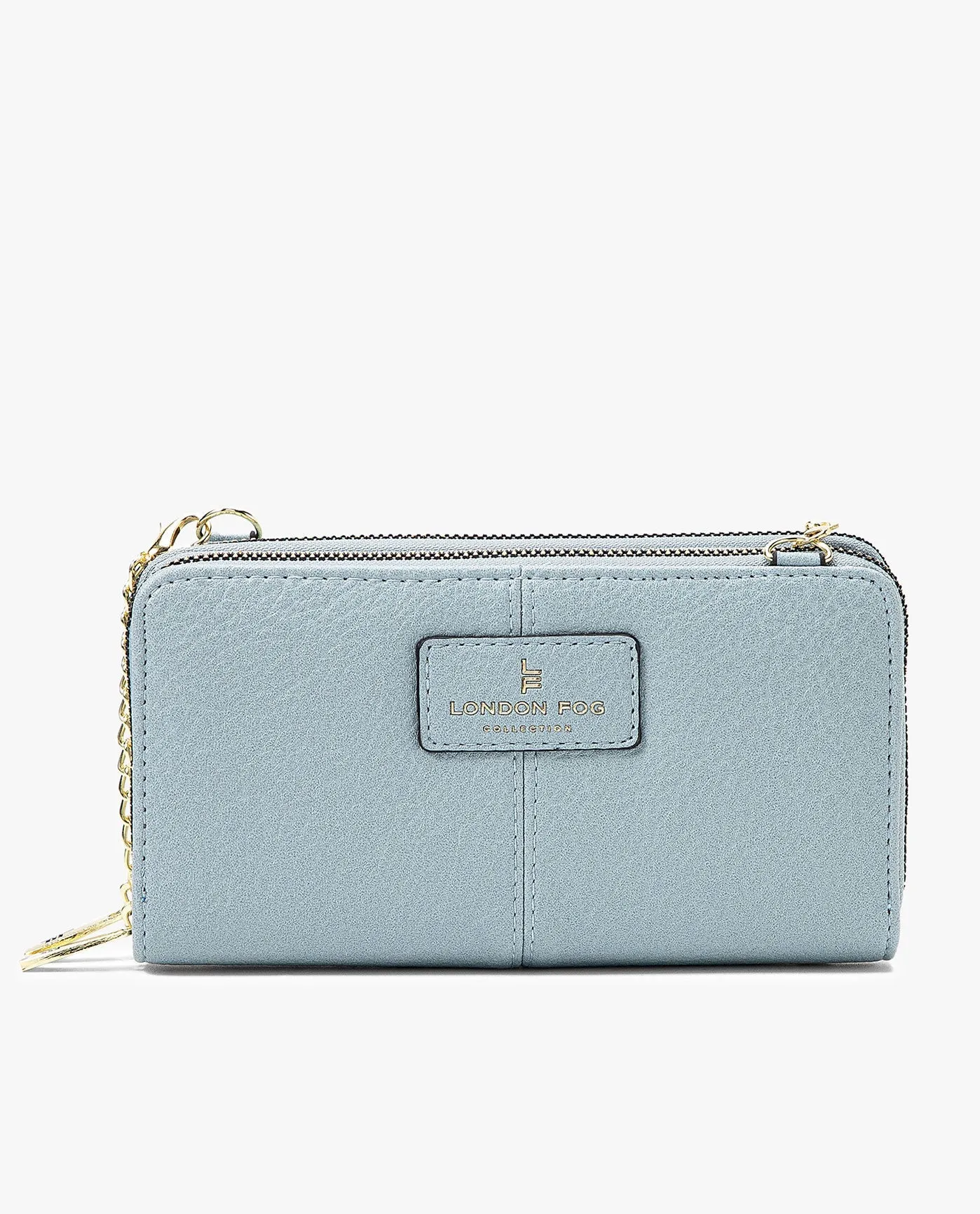 DIANA PEBBLE DOUBLE ZIP CROSSBODY BAG AND WALLET COMBO