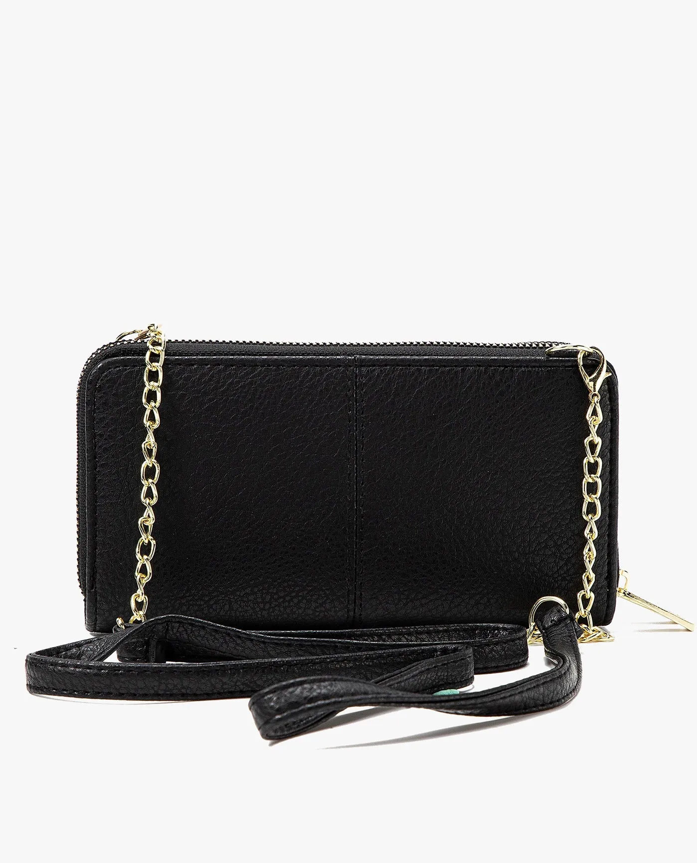 DIANA PEBBLE DOUBLE ZIP CROSSBODY BAG AND WALLET COMBO