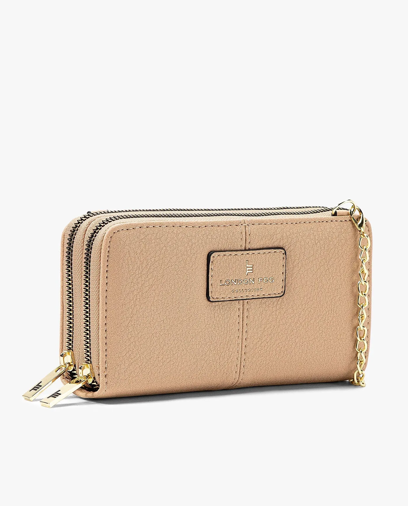 DIANA PEBBLE DOUBLE ZIP CROSSBODY BAG AND WALLET COMBO