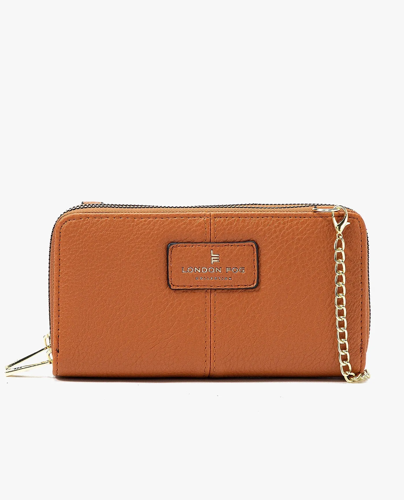 DIANA PEBBLE DOUBLE ZIP CROSSBODY BAG AND WALLET COMBO