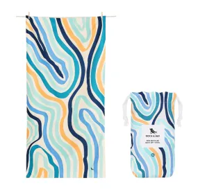 Dock & Bay - XL Quick Dry Towels - Groovy Dunes