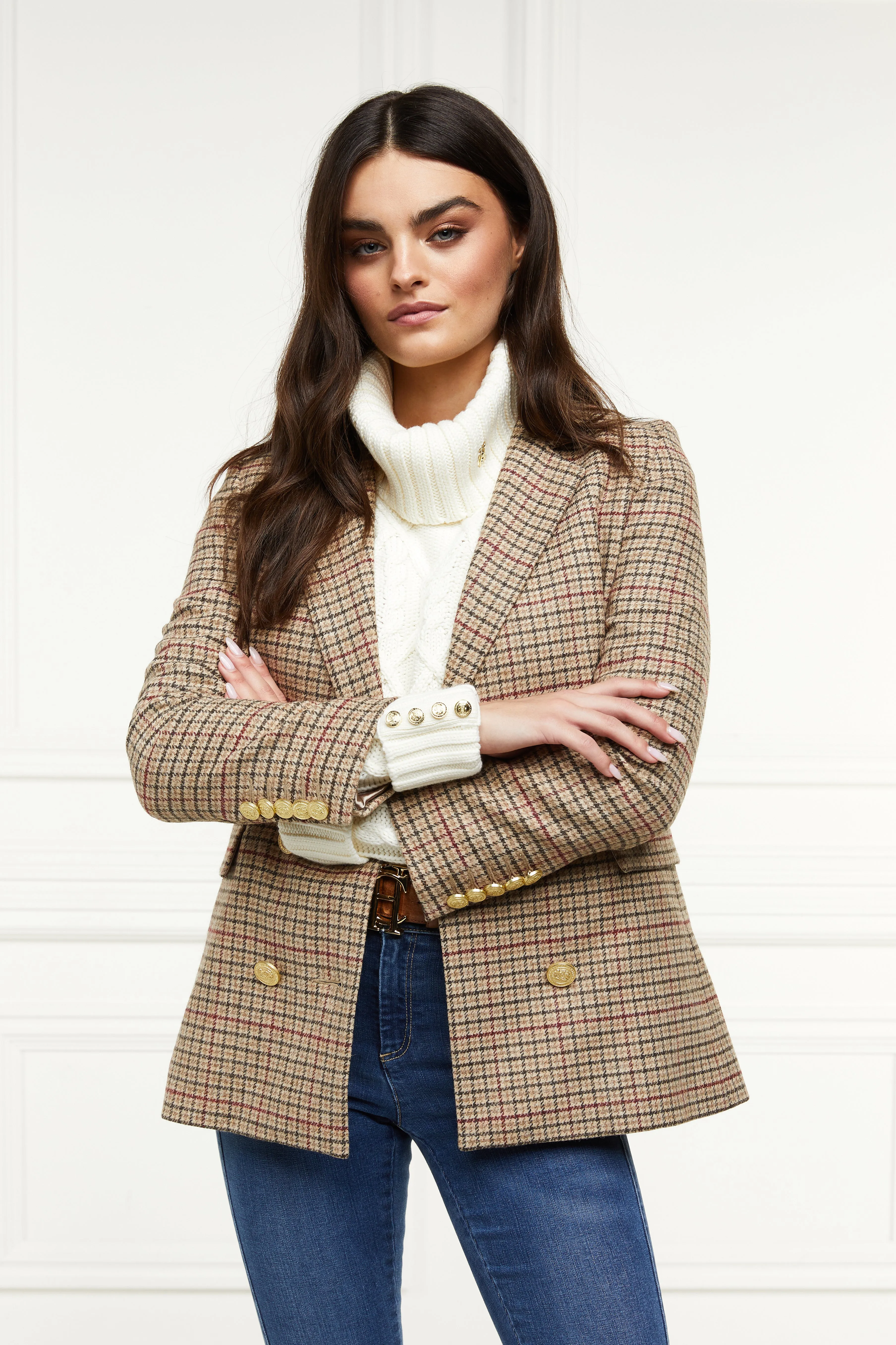 Double Breasted Blazer (Charlton Tweed)