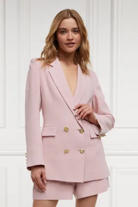 Double Breasted Blazer (Pink Linen)