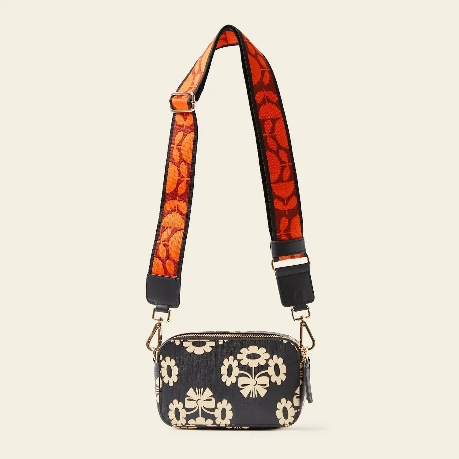 Duo Crossbody - Posey Flower Midnight