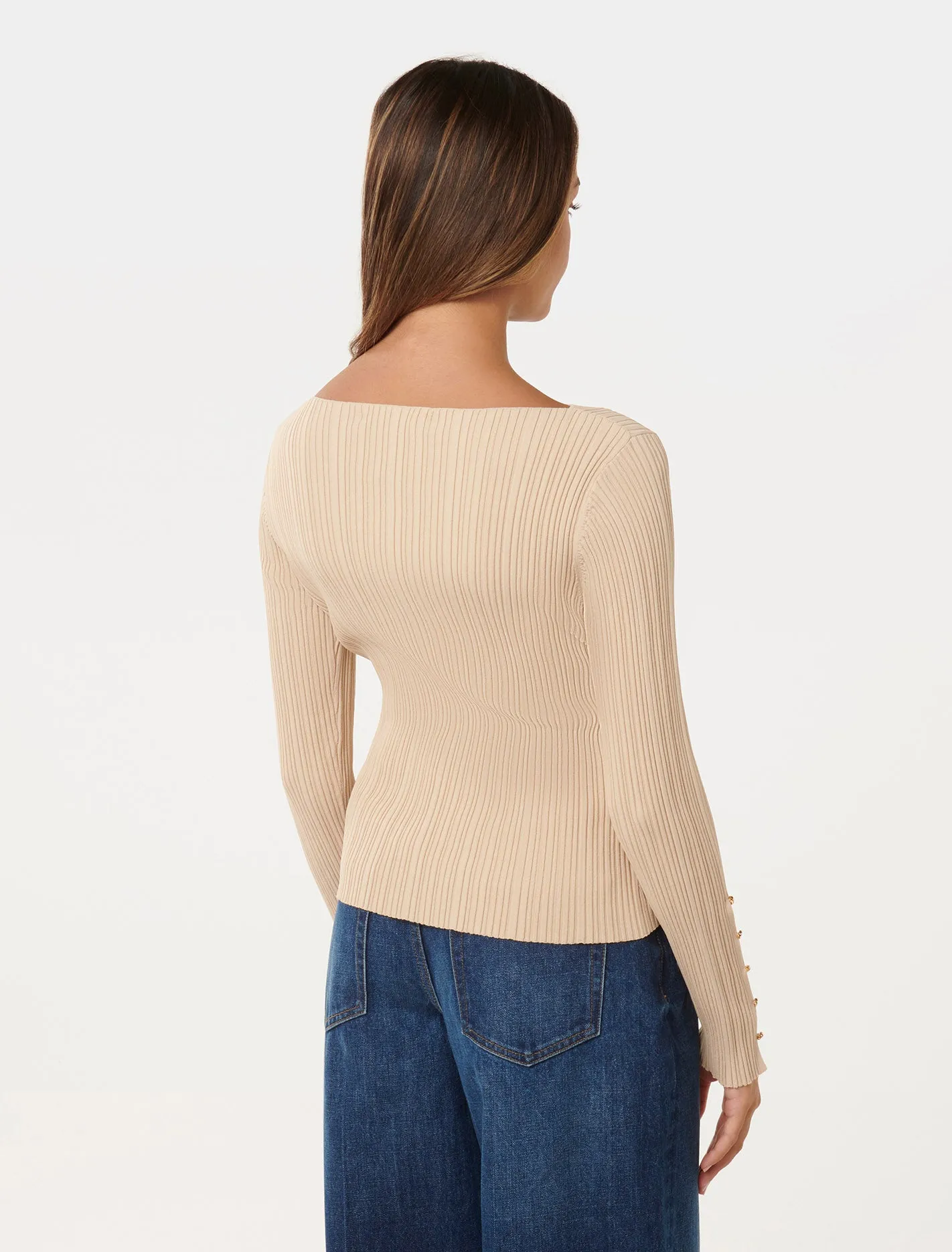 Elle Petite Button Detail Jumper