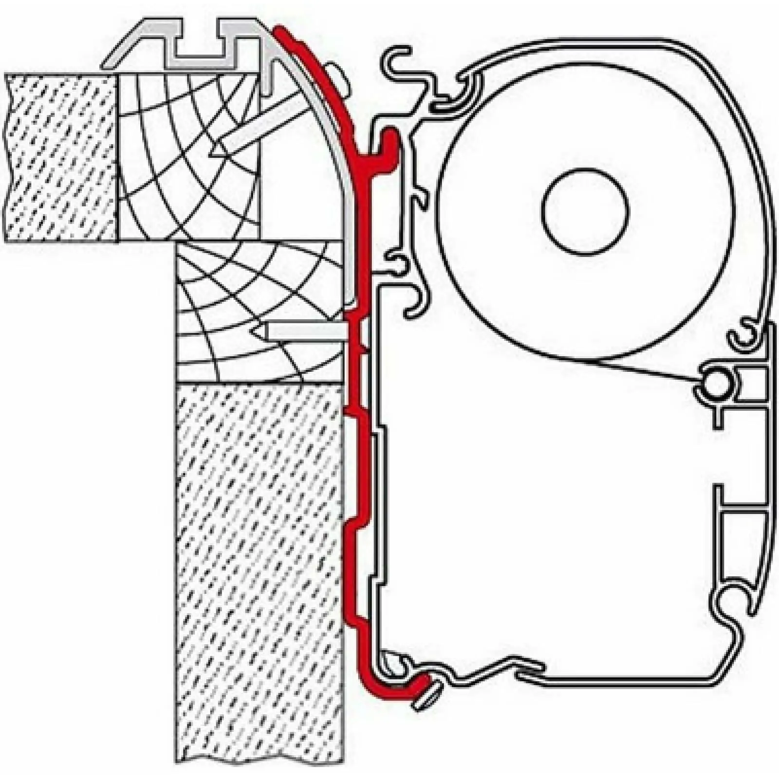 Fiamma Eura Mobil Awning Adapter Kit