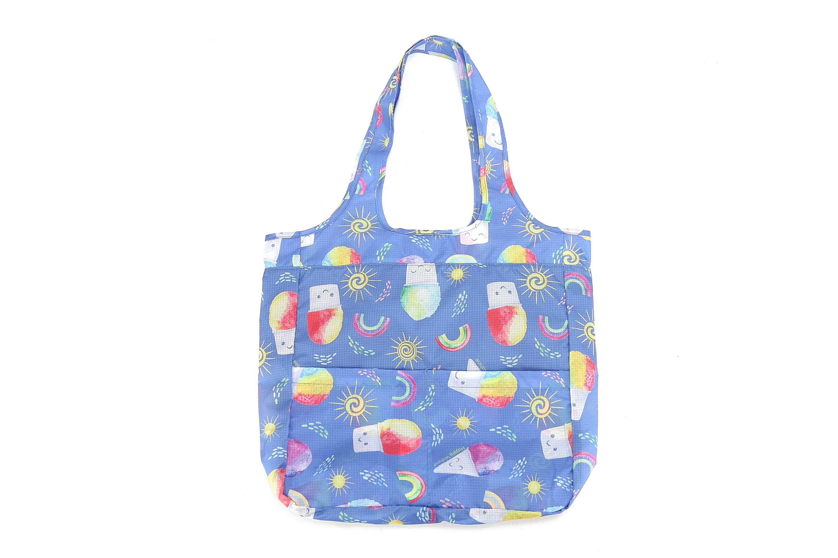 Foldable Bag Jacqueline Shave Ice Blue