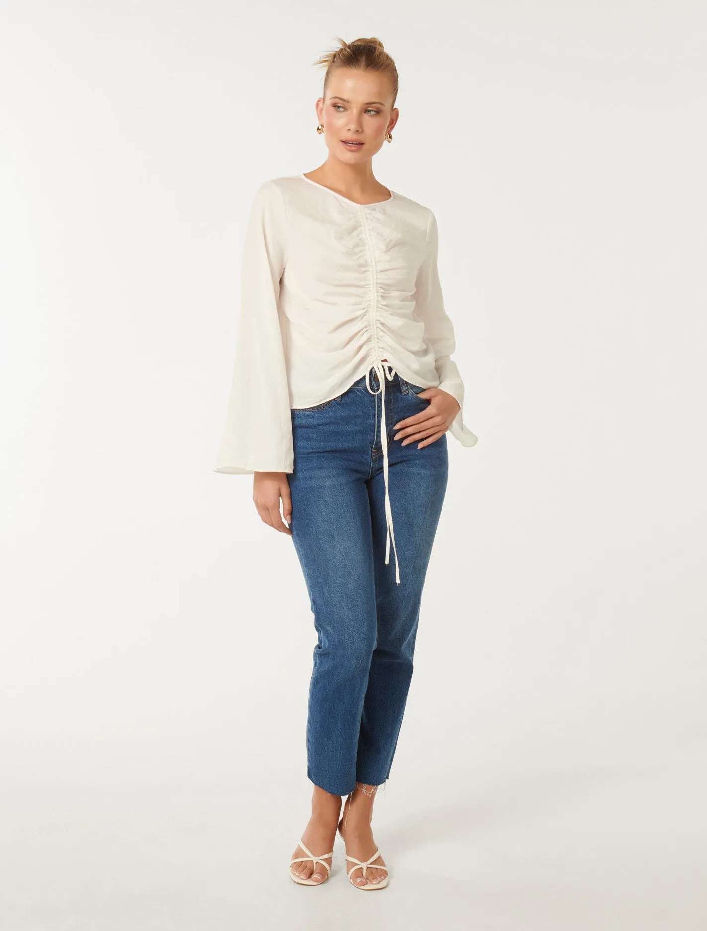 Frankie Ruched Front Top