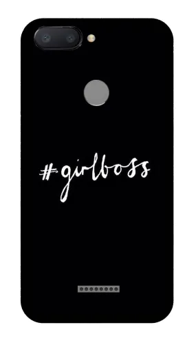 #GirlBoss Case for Xiaomi Redmi 6 (Design No. 266)