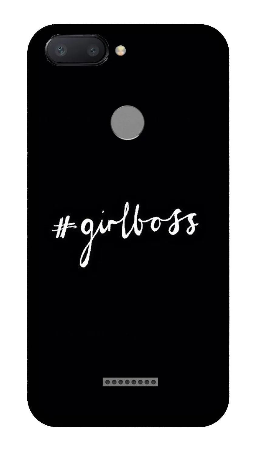 #GirlBoss Case for Xiaomi Redmi 6 (Design No. 266)