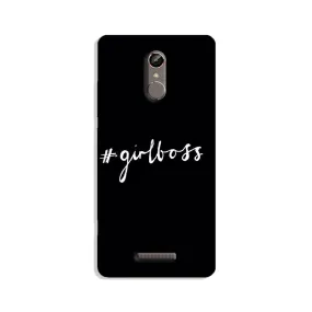 #GirlBoss Mobile Back Case for Gionee S6s (Design - 266)