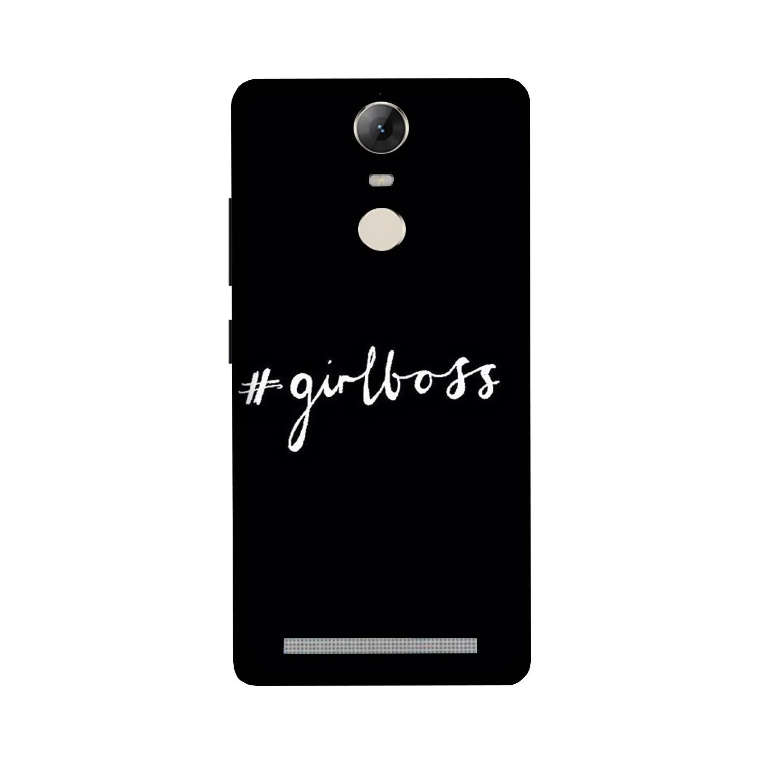 #GirlBoss Mobile Back Case for Lenovo Vibe K5 Note (Design - 266)