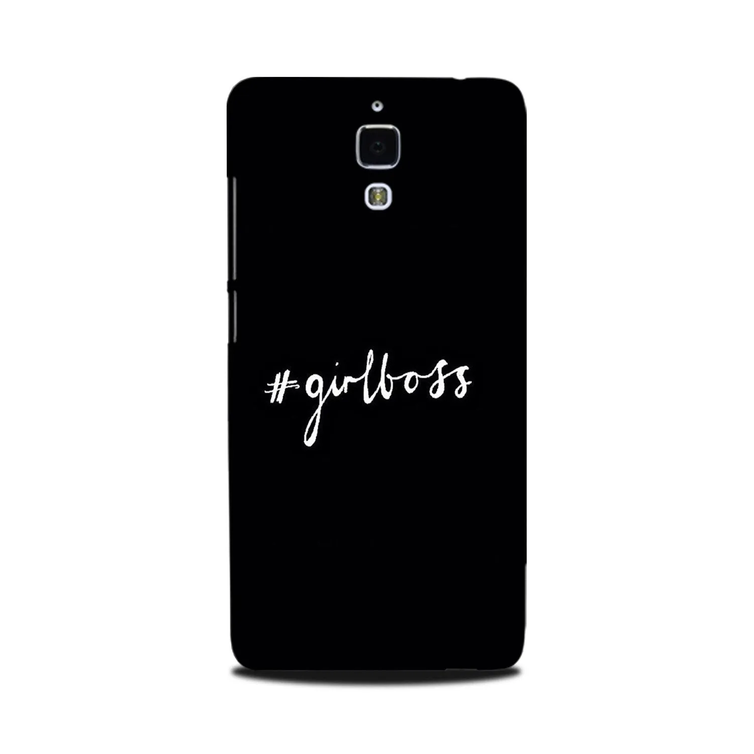 #GirlBoss Mobile Back Case for Mi 4 (Design - 266)