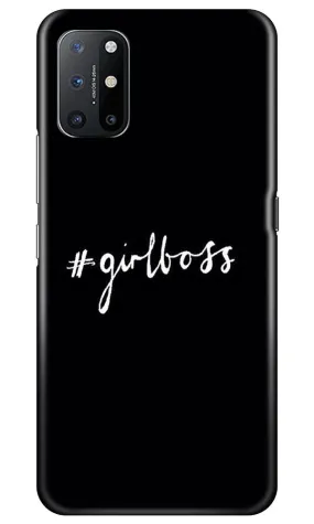 #GirlBoss Mobile Back Case for OnePlus 8T (Design - 266)