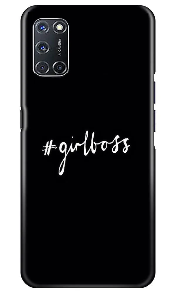 #GirlBoss Mobile Back Case for Oppo A72 (Design - 266)