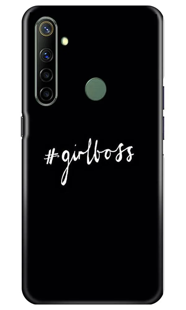 #GirlBoss Mobile Back Case for Realme Narzo 10 (Design - 266)